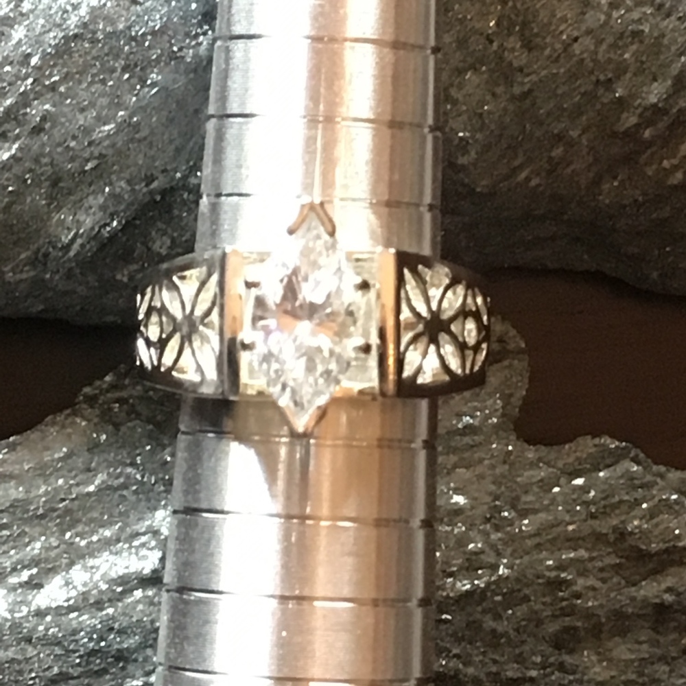 Sterling Silver CZ Ring